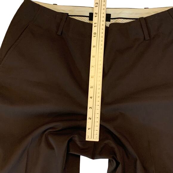 Talbots Heritage Wide Leg Womens  Pants Size 12 Trending Coco Brown Dress Pants - Picture 8 of 15